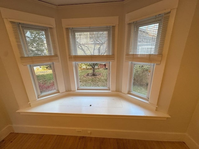 room details with hardwood / wood-style flooring