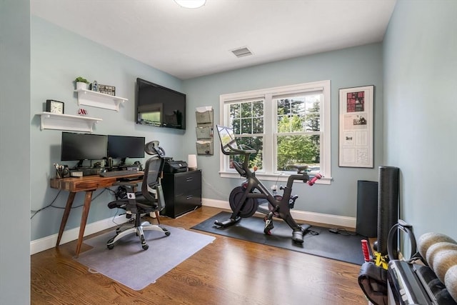 4 Kestrel Way, Carver, MA 02330 - office area with wood finished floors and baseboards