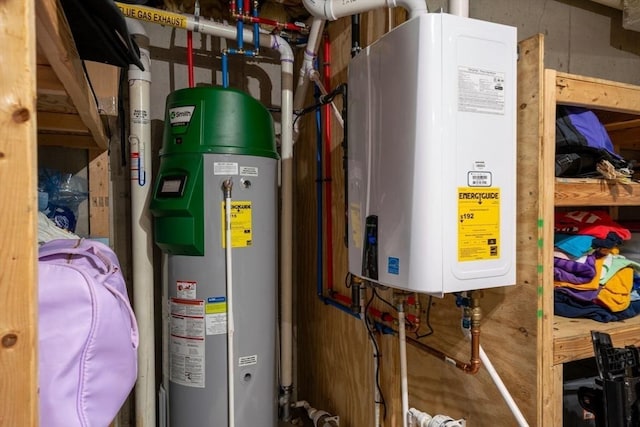 4 Kestrel Way, Carver, MA 02330 - utilities featuring tankless water heater and water heater