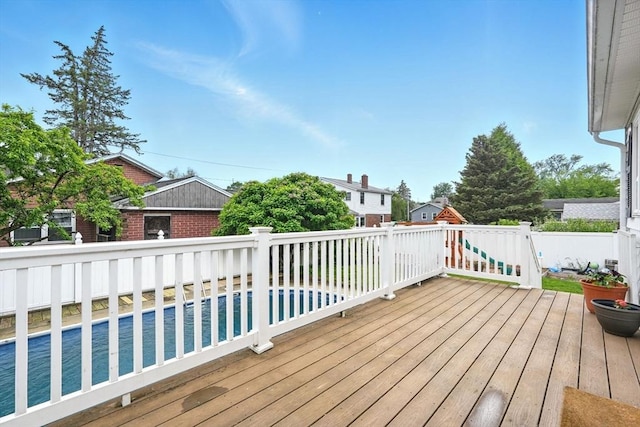19 Arnold Ave, Chicopee, MA 01013 - view of wooden terrace