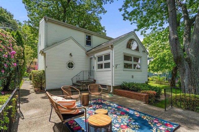 68 Shelton Rd, Swampscott, MA 01907 - rear view of property featuring a patio