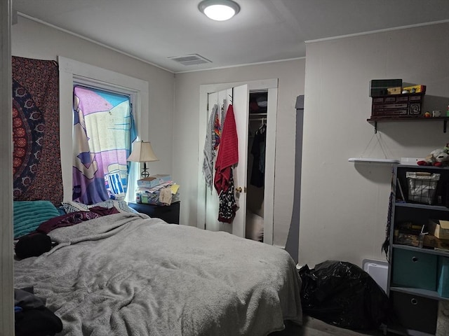 20 Central St, West Brookfield, MA 01585 - bedroom featuring a closet and crown molding
