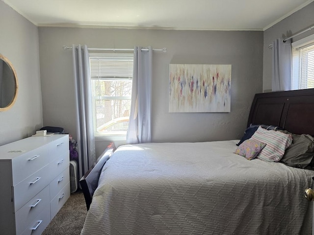 20 Central St, West Brookfield, MA 01585 - bedroom with crown molding and carpet floors