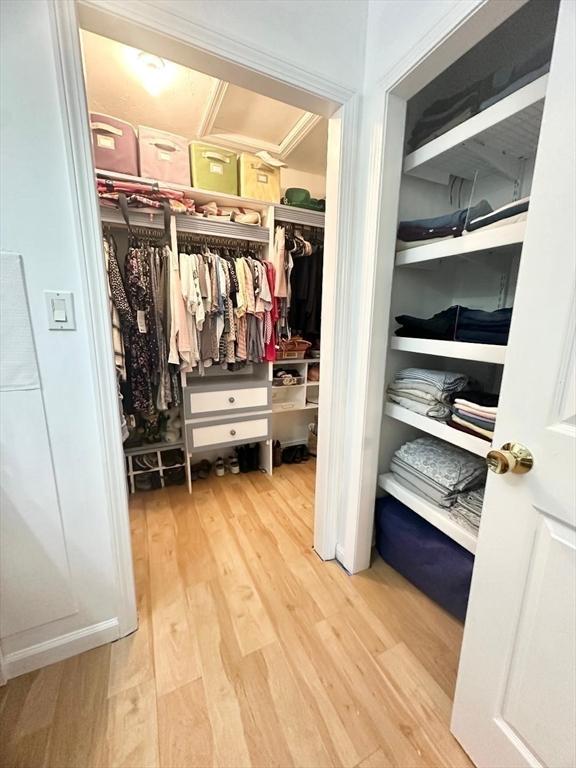 6 Tamarack Ln Unit 6, Peabody, MA 01960 - walk in closet featuring wood finished floors