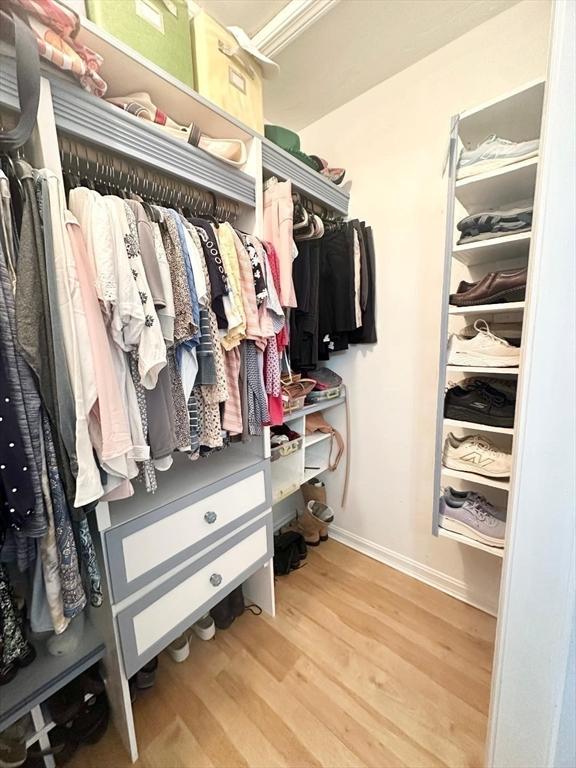 6 Tamarack Ln Unit 6, Peabody, MA 01960 - walk in closet with wood finished floors