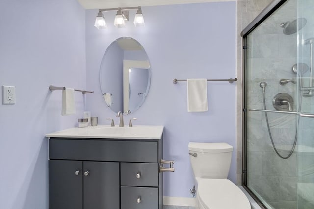 22 Chestnut Pl Unit 111, Brookline, MA 02445 - bathroom featuring vanity and tiled shower