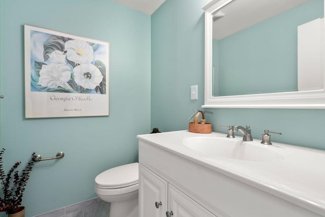 22 Chestnut Pl Unit 111, Brookline, MA 02445 - half bath with vanity and toilet