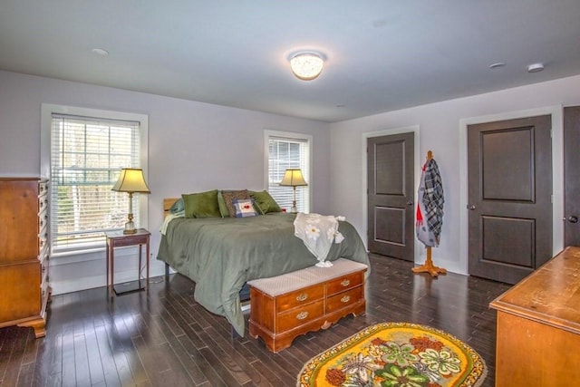 56 Otis-Tolland Rd, Blandford, MA 01008 - bedroom featuring dark wood finished floors and baseboards