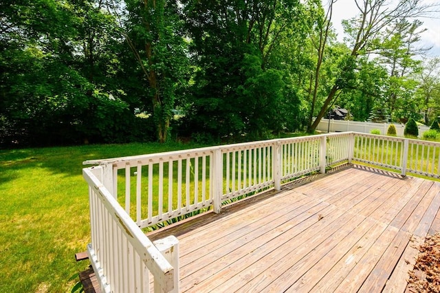 661 Main St, Hanson, MA 02341 - view of wooden deck
