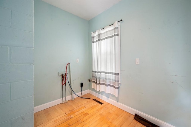 661 Main St, Hanson, MA 02341 - empty room featuring light wood-style flooring