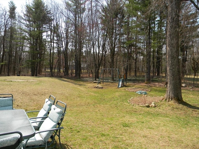 view of yard