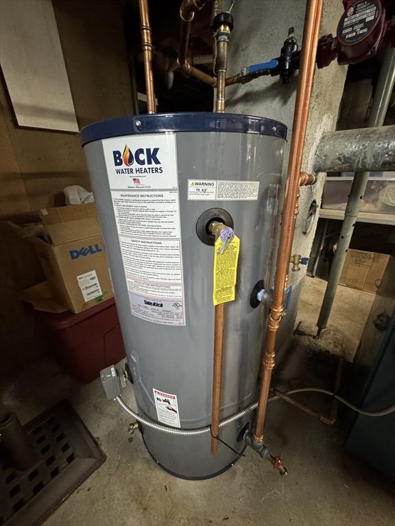 utilities with water heater