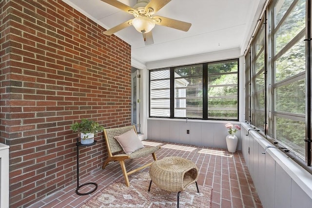 30 Brigham St, Hudson, MA 01749 - sunroom with ceiling fan
