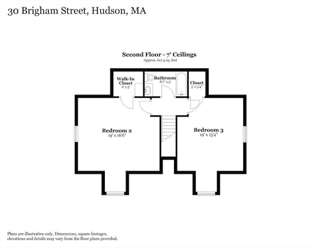 30 Brigham St, Hudson, MA 01749 - view of property floor plan