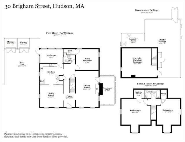 30 Brigham St, Hudson, MA 01749 - view of room layout