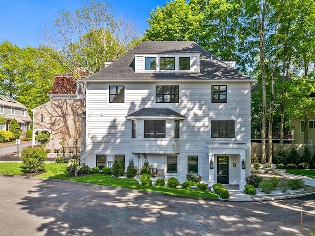 8 Wiswall Unit 8, Wellesley, MA 02482 - view of front of home featuring a shingled roof