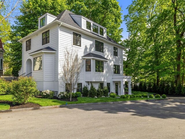 8 Wiswall Unit 8, Wellesley, MA 02482 - traditional style home with roof with shingles