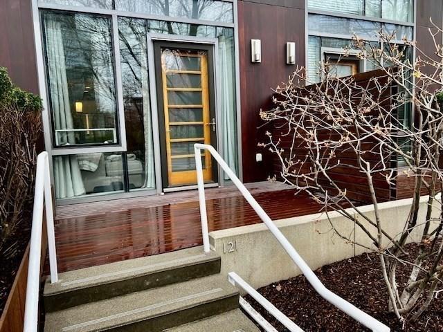 2 Earhart Unit 121, Cambridge, MA 02141 - view of exterior entry