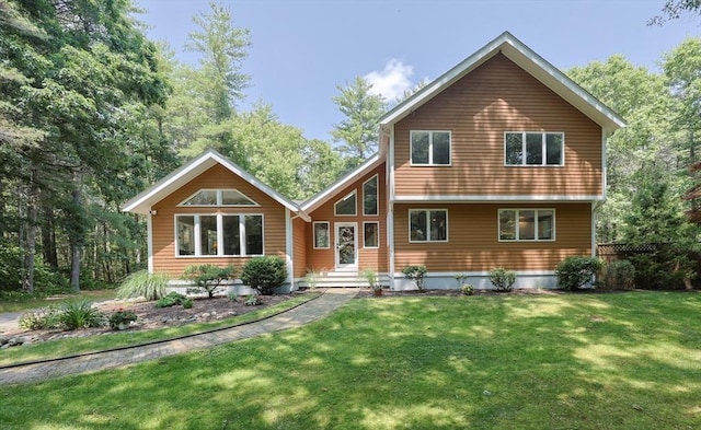 56 Burt St, Norton, MA 02766 - back of house featuring a yard