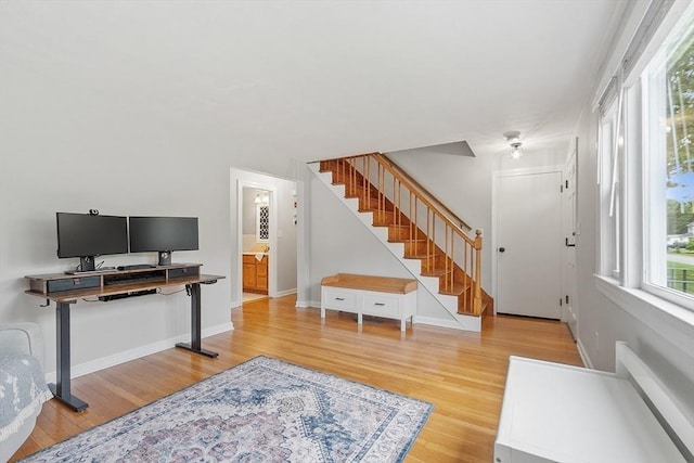 12 Billings St, Acton, MA 01720 - home office featuring wood finished floors and baseboards
