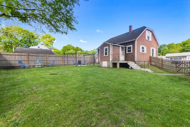 50 Wethersfield, Rowley, MA 01969 - back of property featuring a chimney