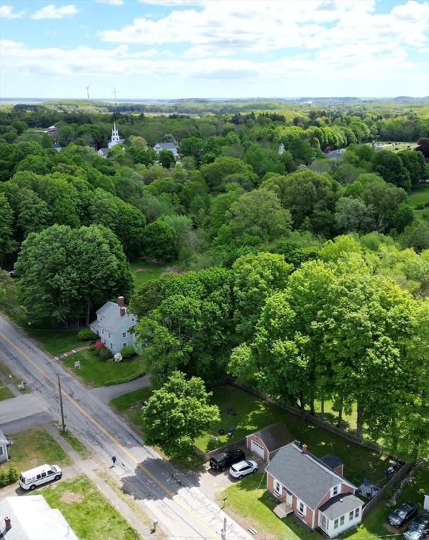 50 Wethersfield, Rowley, MA 01969 - aerial view of a forest