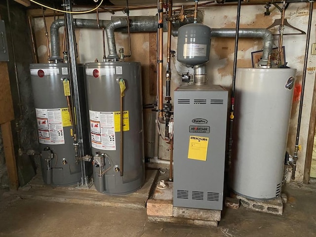 utilities with water heater