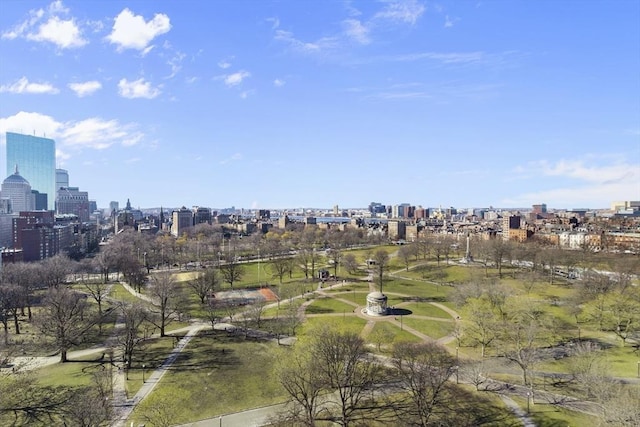 170 Tremont St Unit 1604, Boston, MA 02111 - aerial view of property's location featuring skyline