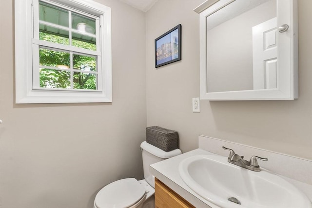 112 Cocasset St Unit 3, Foxboro, MA 02035 - half bathroom with vanity and toilet