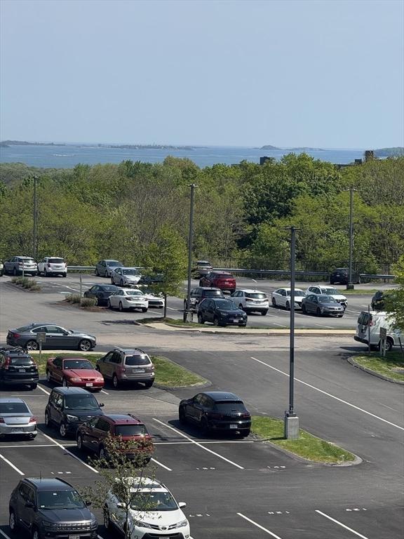 view of uncovered parking lot
