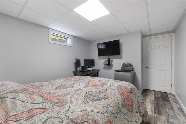9 Treadwell Ter, Spencer, MA 01562 - bedroom with a paneled ceiling and wood finished floors