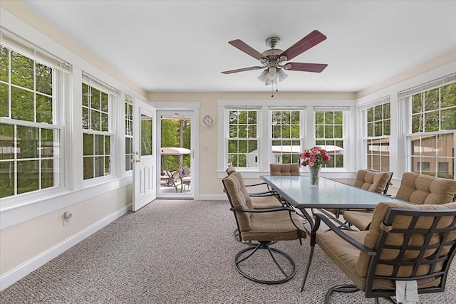 9 Treadwell Ter, Spencer, MA 01562 - sunroom featuring baseboards and carpet flooring