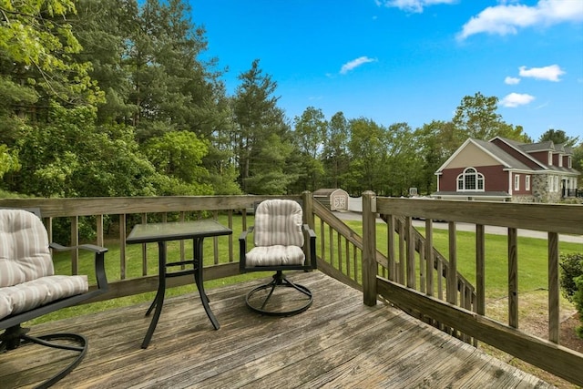 186 Mitchell G Dr, Tewksbury, MA 01876 - deck featuring a yard