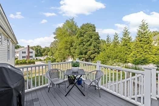 28 Christopher Ln, Scituate, MA 02066 - deck with a grill and outdoor dining area