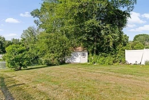 28 Christopher Ln, Scituate, MA 02066 - view of yard with a storage unit