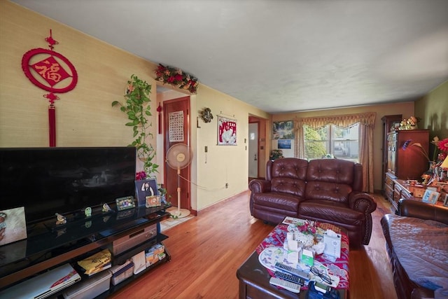 161 Columba St, Chicopee, MA 01020 - living area with wood finished floors