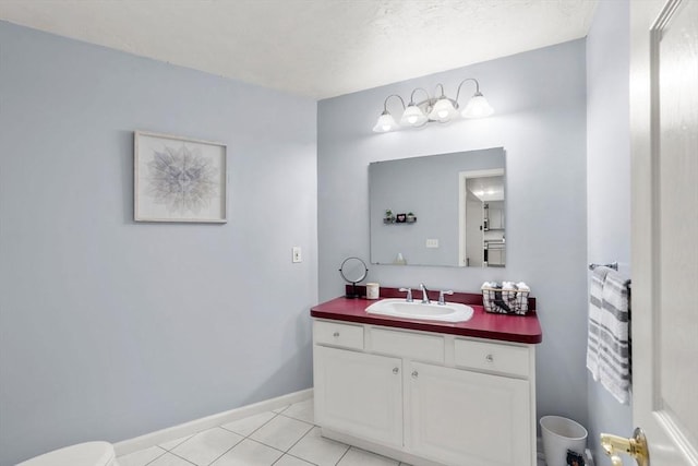 10 Gianna Dr, Saugus, MA 01906 - half bathroom featuring vanity and tile patterned floors