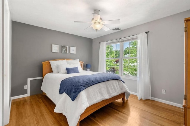 10 Gianna Dr, Saugus, MA 01906 - bedroom with light wood-type flooring and a ceiling fan