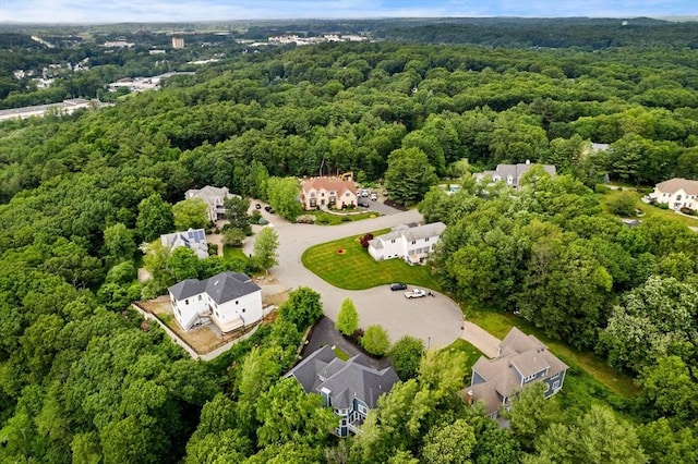 10 Gianna Dr, Saugus, MA 01906 - aerial view of property and surrounding area featuring a heavily wooded area