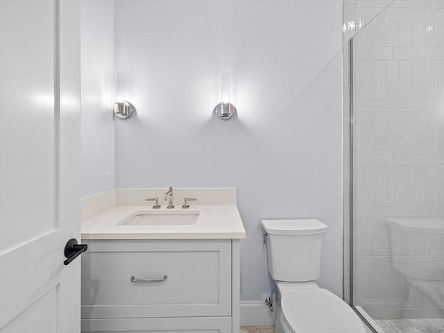 35 Lincoln St, Hopkinton, MA 01748 - bathroom with vanity and a tile shower