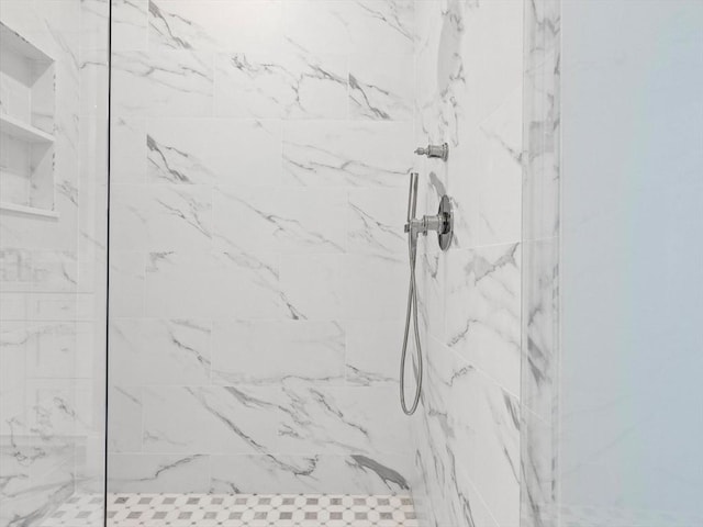35 Lincoln St, Hopkinton, MA 01748 - full bathroom featuring a marble finish shower