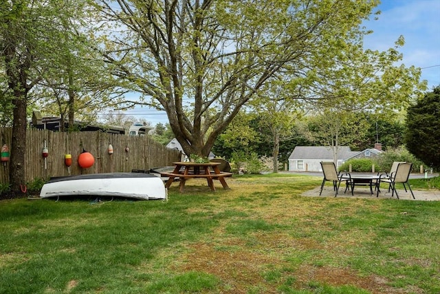 view of yard