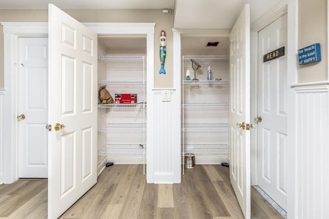 view of closet