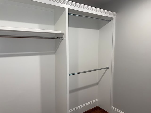 view of closet