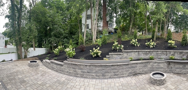 view of home's community featuring a patio