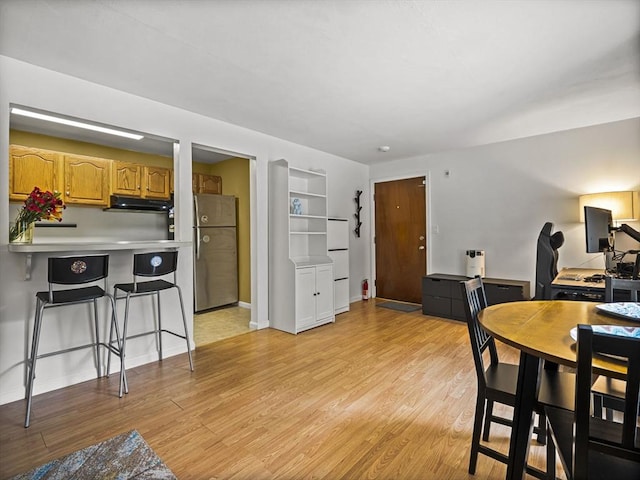 382 Great Rd Unit B103, Acton, MA 01720 - dining room with light wood finished floors