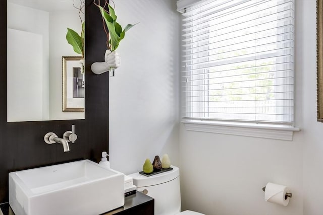 23 Matt Hoxie Trl Unit 23, Plymouth, MA 02360 - half bath featuring toilet, plenty of natural light, and vanity