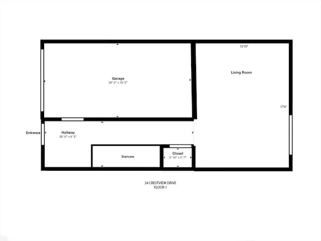 24 Crestview Dr Unit 24, Malden, MA 02148 - view of floor plan / room layout