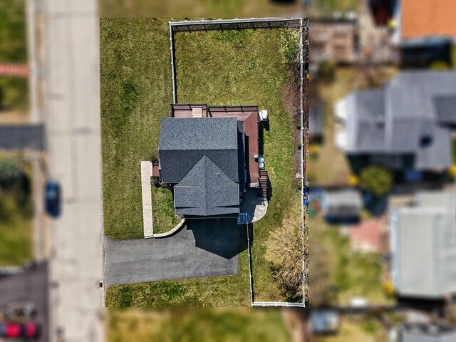 drone / aerial view