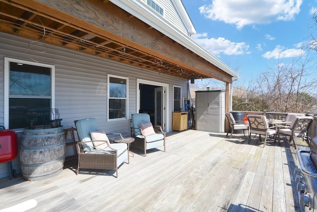 view of deck